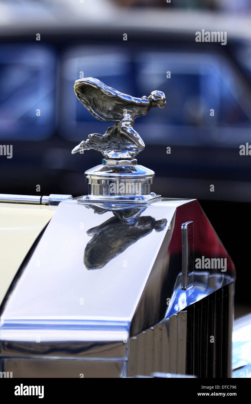 Rolls-Royce flying Lady Cap Kühlerfigur Stockfoto