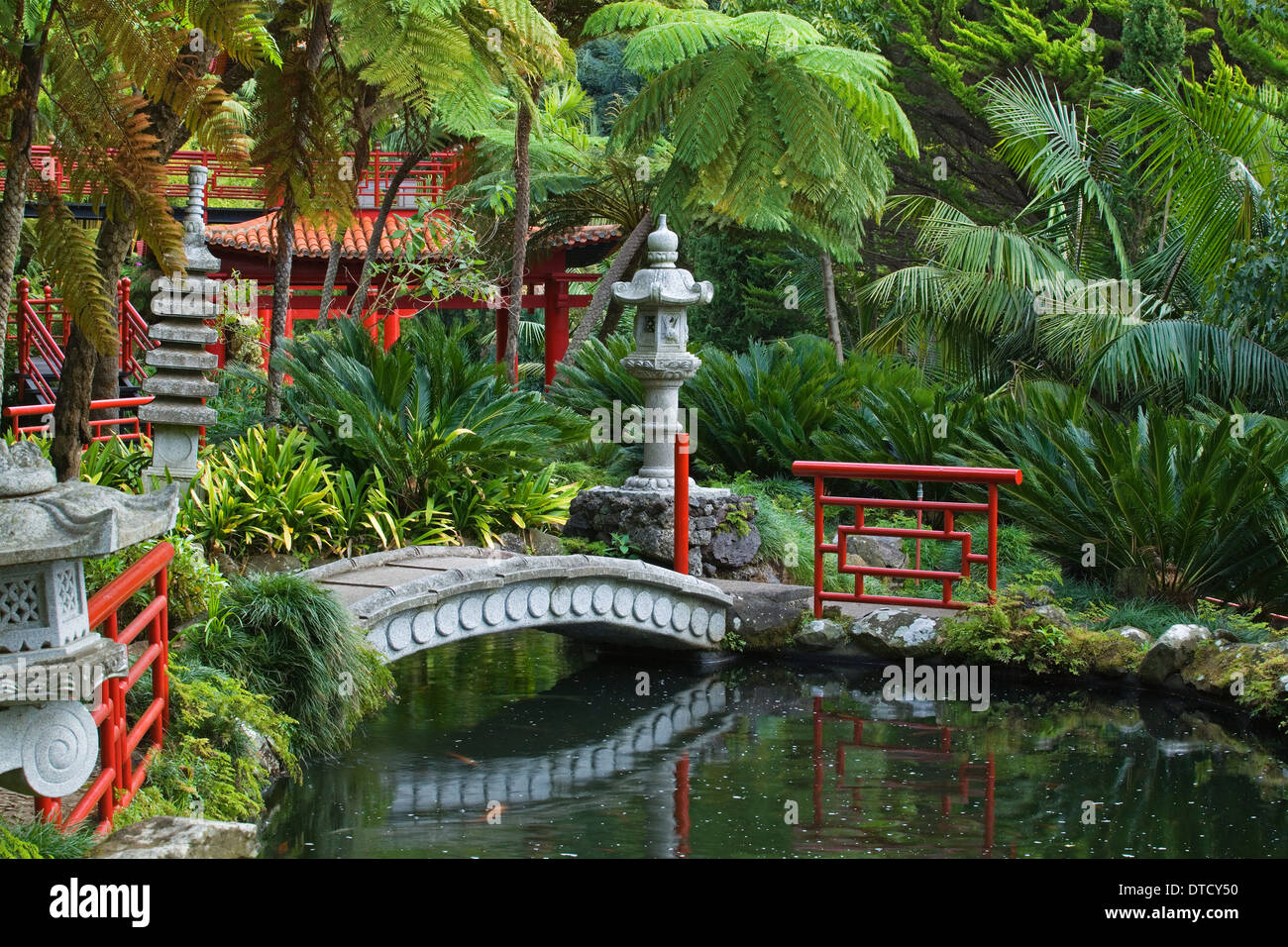 Monte Palace Tropical Gardens - Madeira, Europa Stockfoto