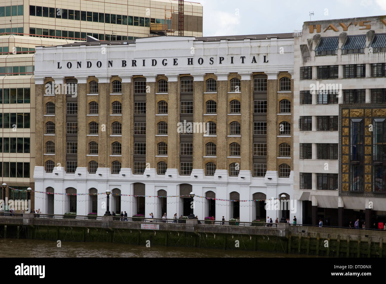 London Bridge Hospital in London, England. Stockfoto