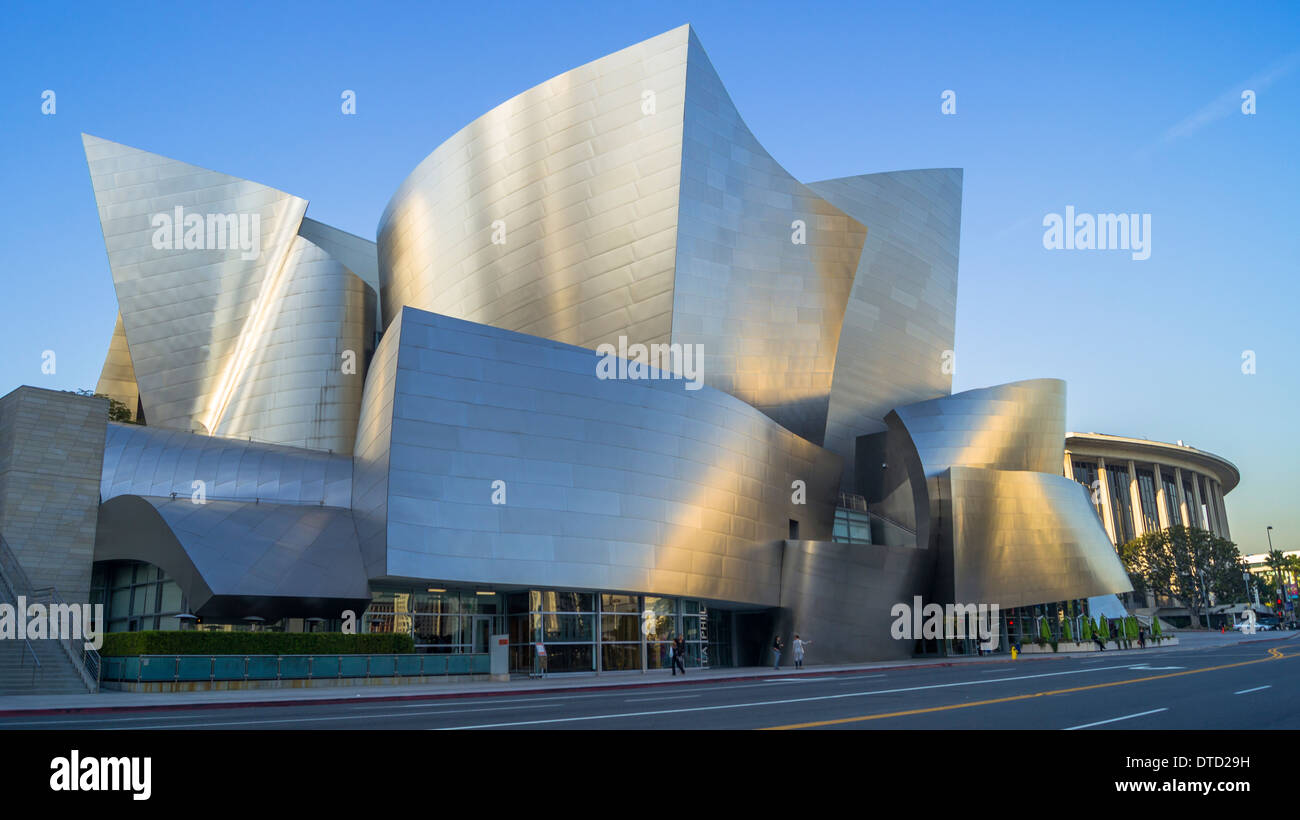 Walt Disney Concert Hall Stockfoto
