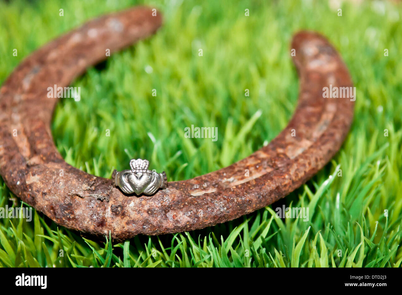 Claddagh Ring Stockfoto