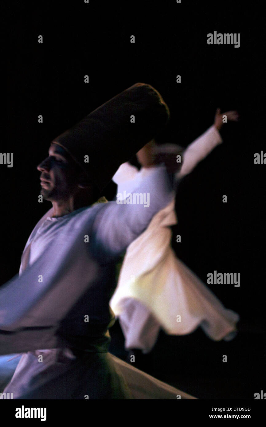 Sufi-Tanz Nacht Stockfoto