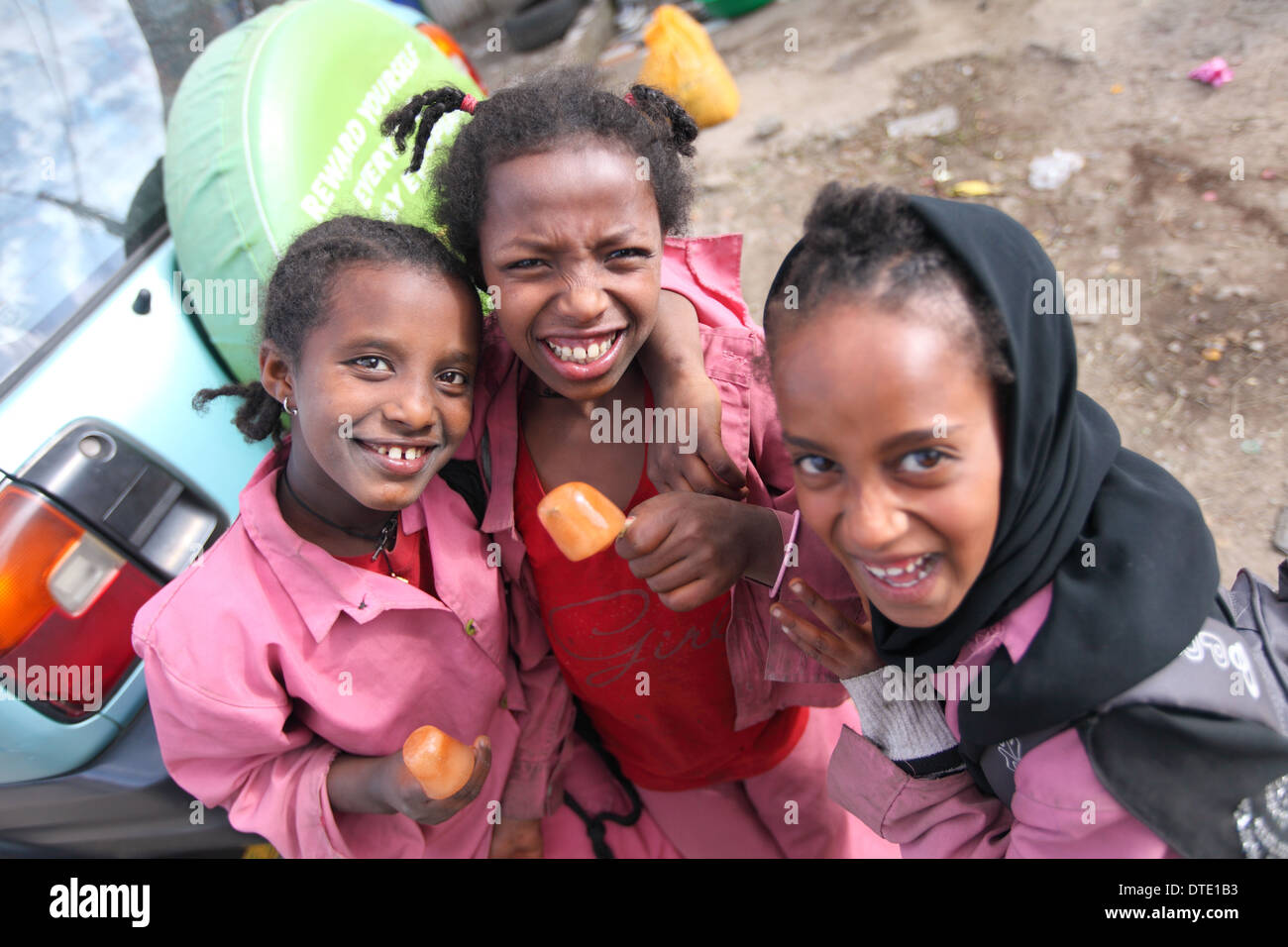 Addis Abeba, Äthiopien, Afrika Stockfoto