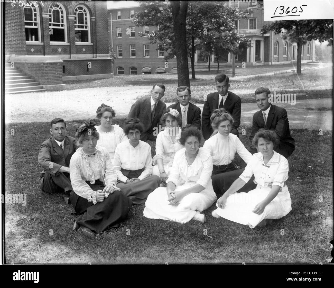 Miami University Butler County senior Gruppe 1914 Stockfoto