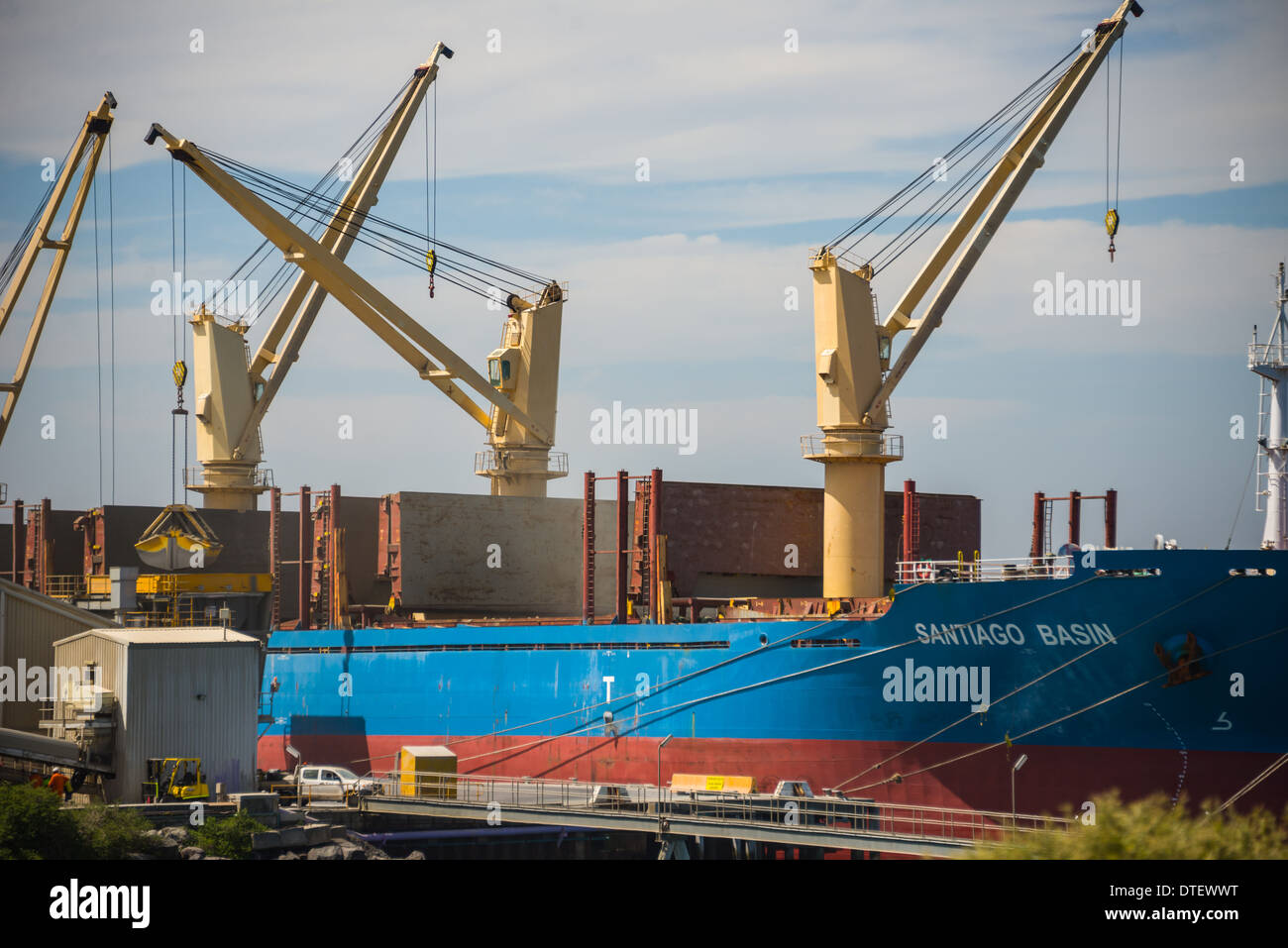 Öl-Raffinerie Shell North Shore Geelong Victoria Australien petrochemische Industrie. Stockfoto