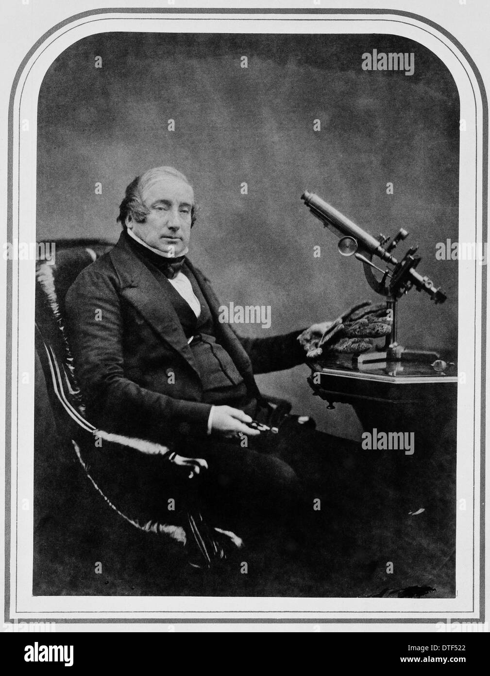 Dr. James Scott Bowerbank (1797-1877) Stockfoto