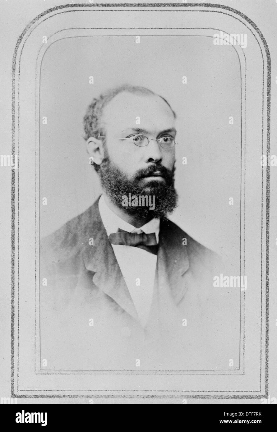 Dr. August Wilhelm Eichler (1839-1887) Stockfoto