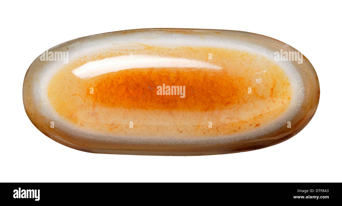 Geburtsstein Serie: Sardonyx Stockfoto