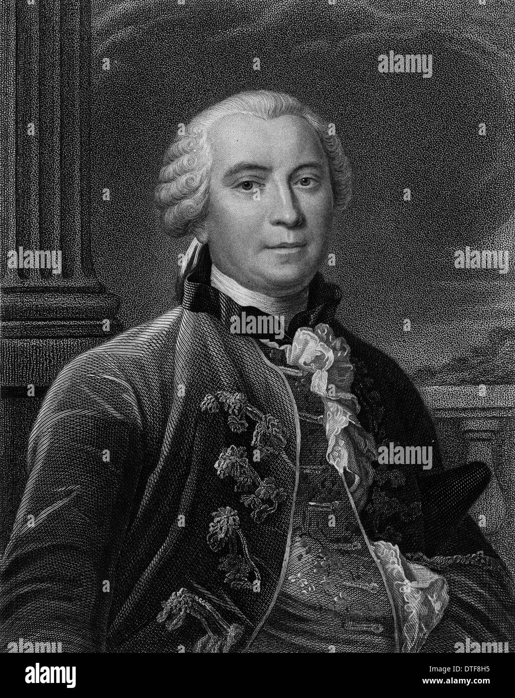 Count Georges Louis Leclerc de Buffon (1707-1788) Stockfoto