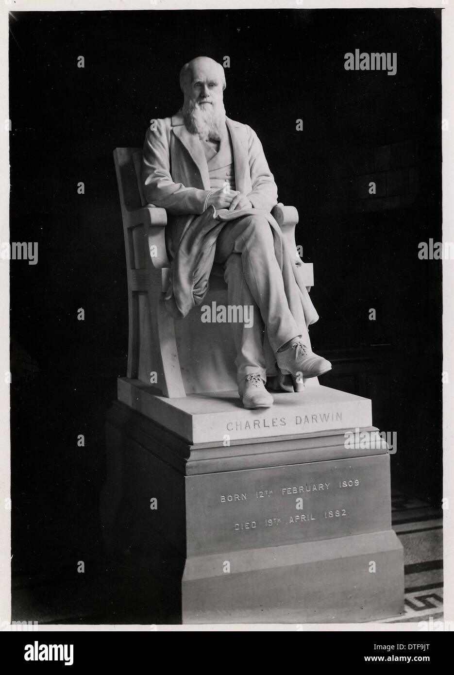 Charles Robert Darwin (1809-1882) Stockfoto