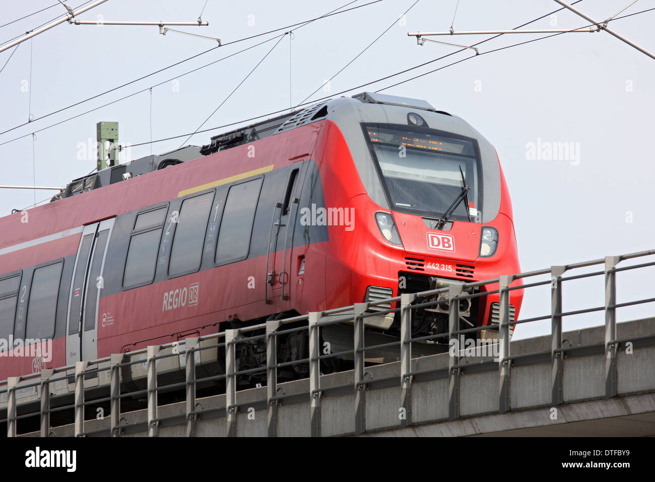 Berlin, Deutschland, s-Bahn Stockfoto