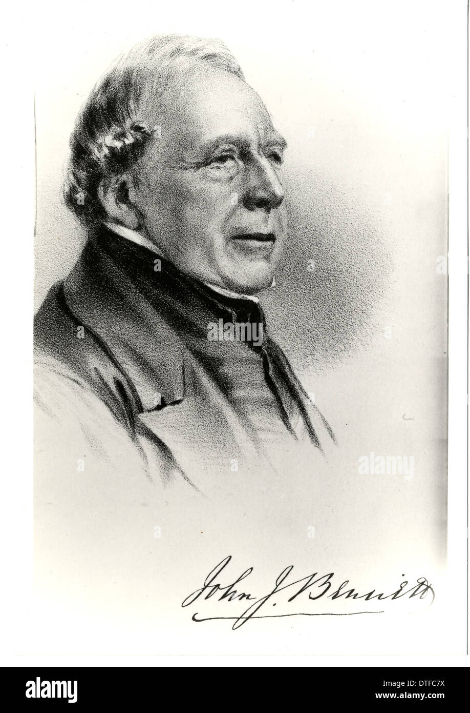 John Joseph Bennett (1801-1876) Stockfoto