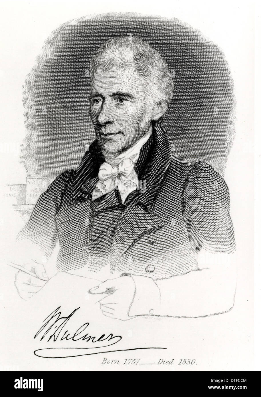 W. Bulmer (1757-1830) Stockfoto