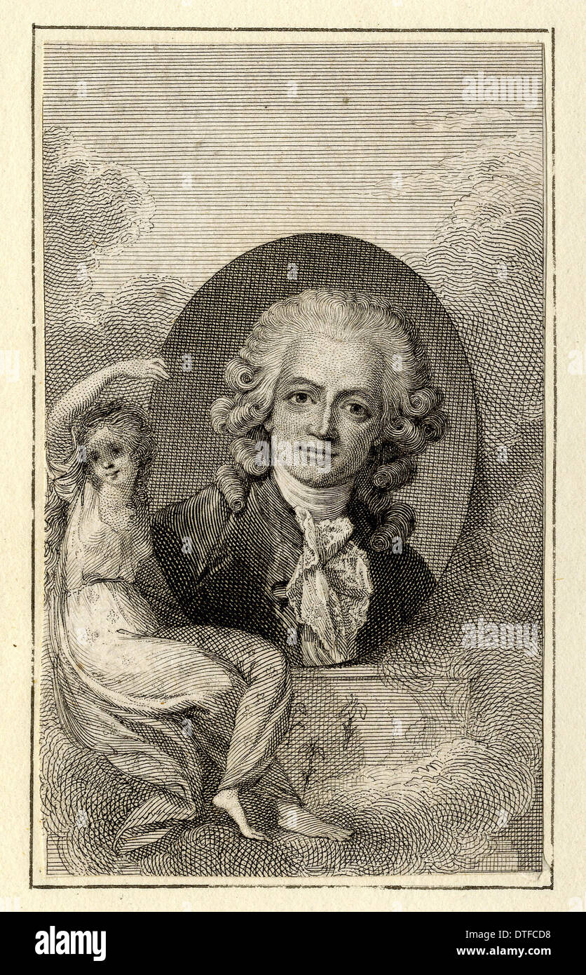 Charles Alexander de Calonne (1734-1802) Stockfoto