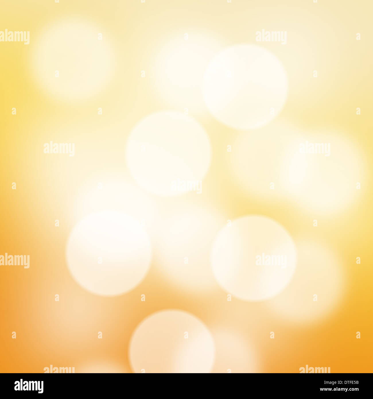 Abstrakte verschwommene Bokeh orange Hintergrund Stockfoto