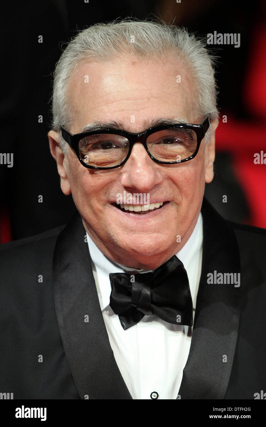 London, UK. 16. Februar 2014. Martin Scorsese 67. British Academy Film Awards an der Königlichen Oper besuchen. Bildnachweis: Dpa picture Alliance/Alamy Live News Stockfoto