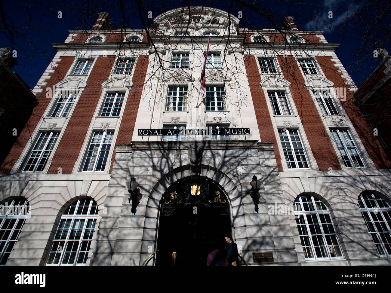 Royal Academy of Music, Marylebone Road, London Stockfoto