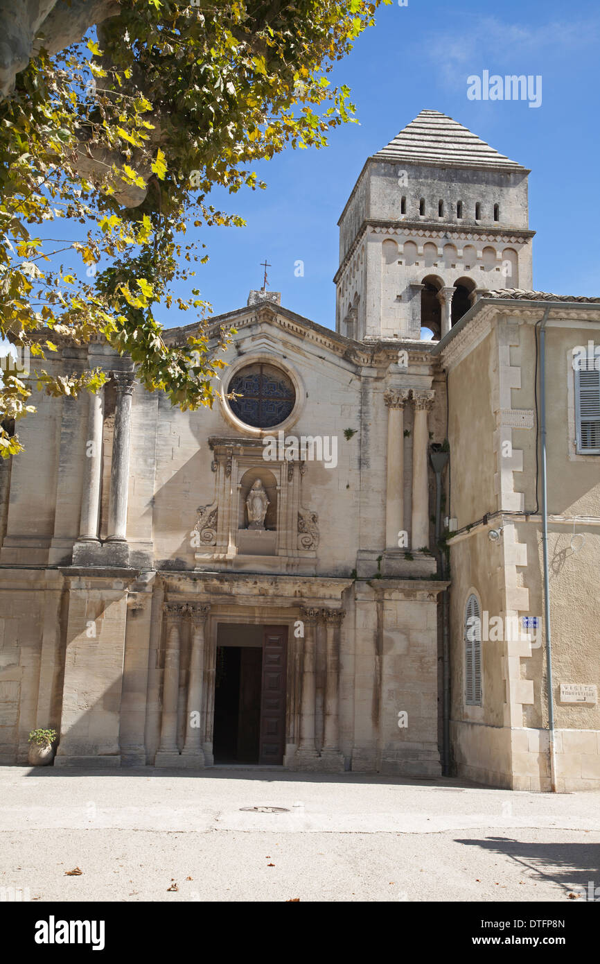 12C Ancien Monastère des St-Paul-de-Mausole Stockfoto