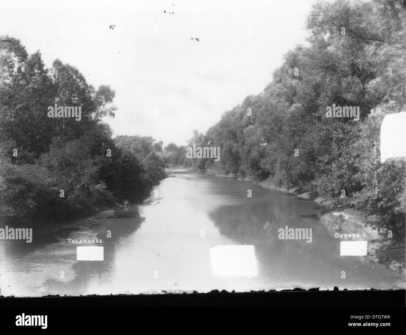 Talawanda Creek 1907 Stockfoto