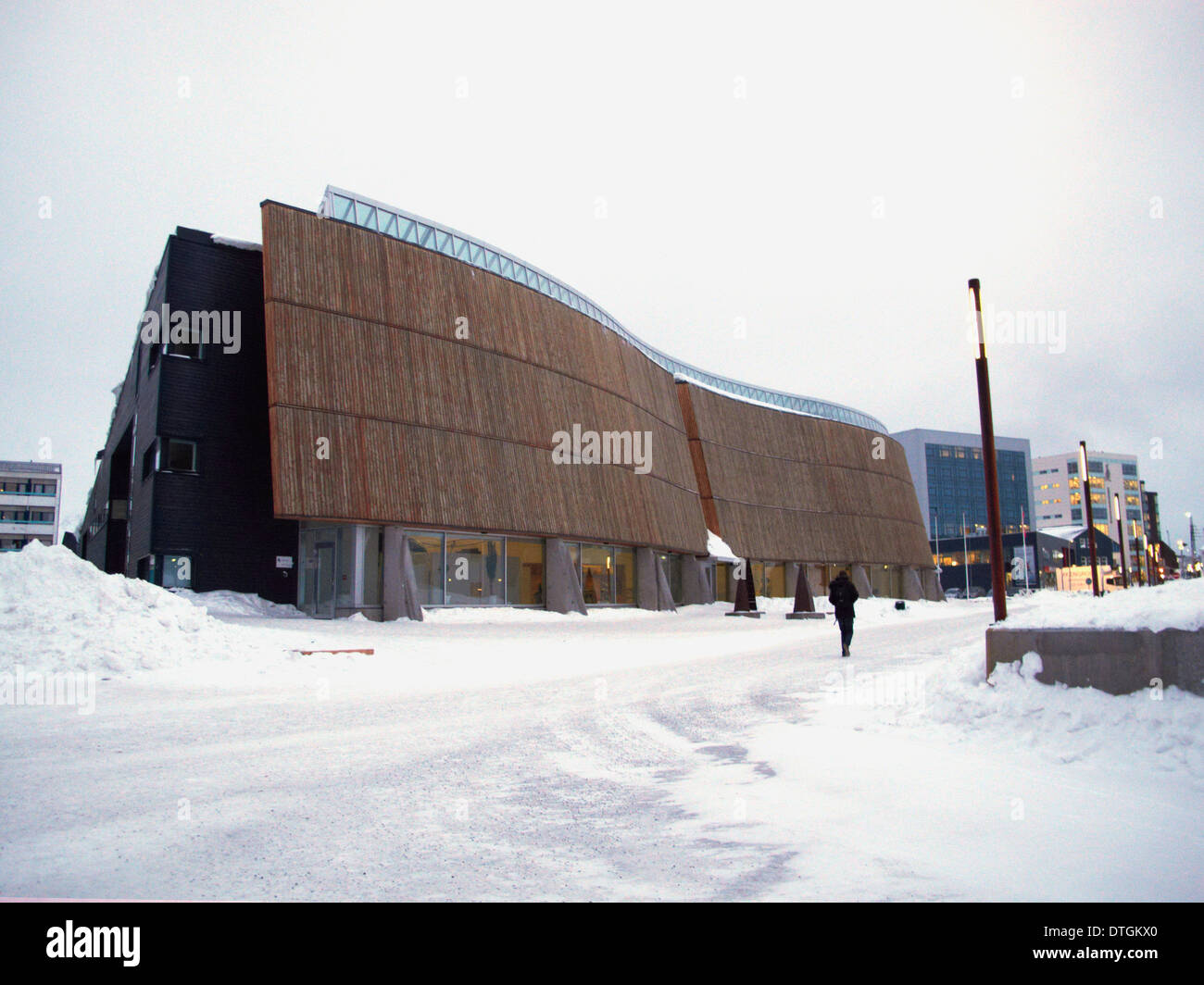 Nuuk Kulturzentrum Stockfoto