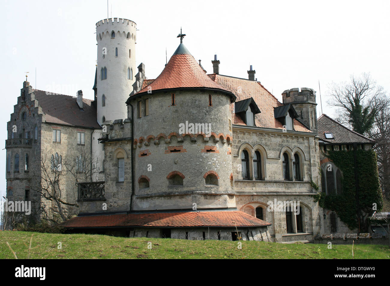 Schloss Lichtenstein Stockfoto