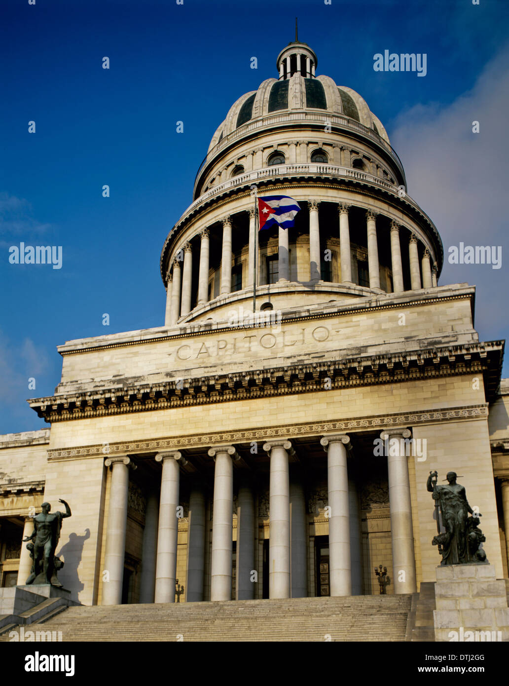 Nationalen Capitol Building (Heimat der kubanische Akademie der Wissenschaften), Havanna, Kuba Stockfoto