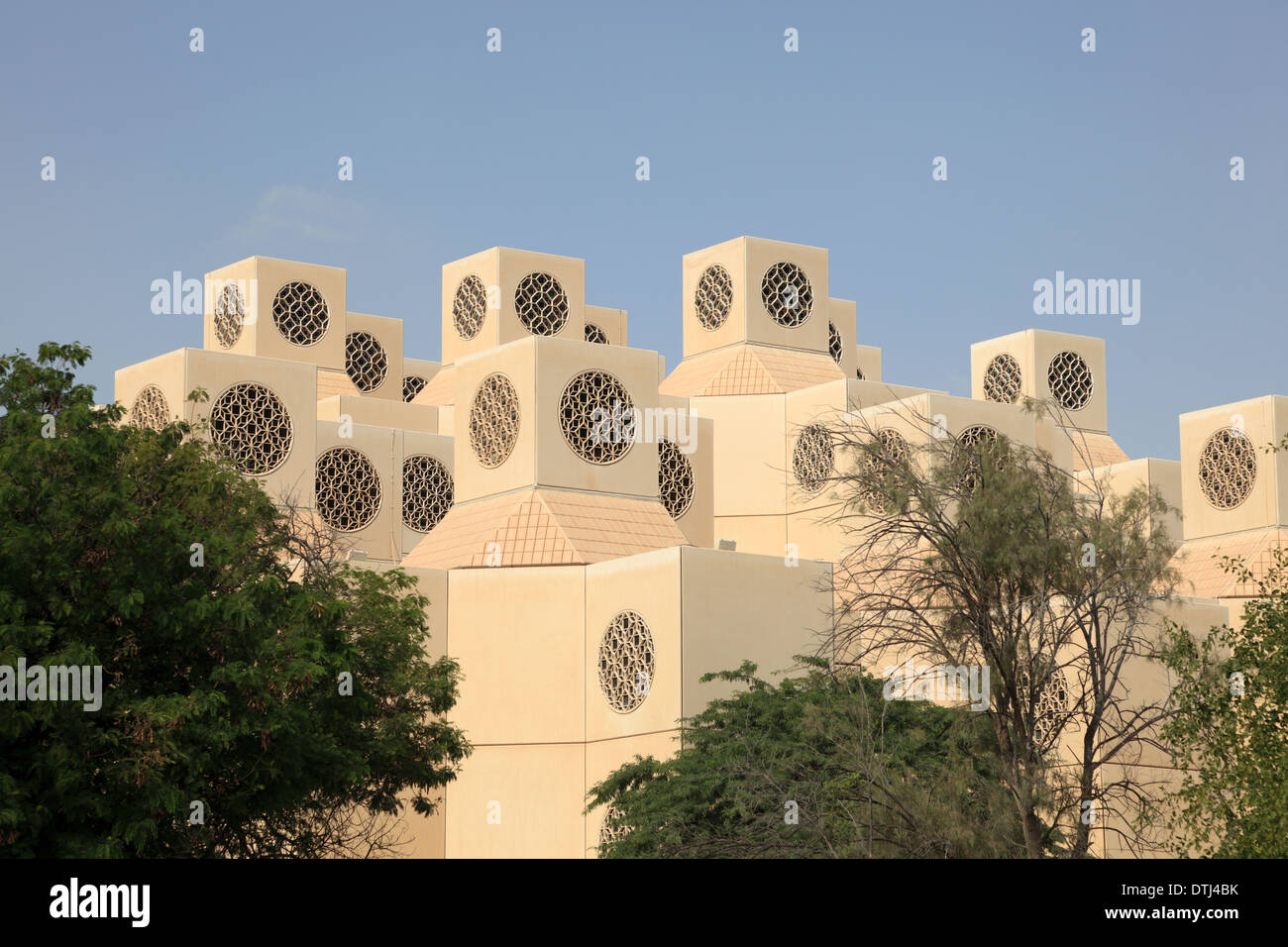 Die Universität von Katar. Doha, Nahost Stockfoto