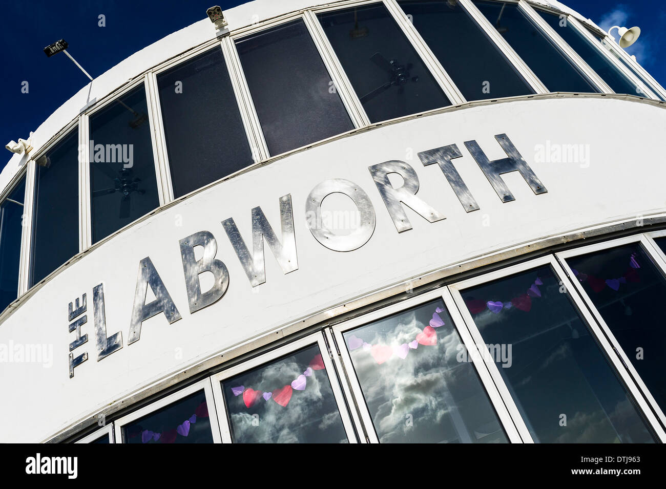 Das Labworth Restaurant auf Canvey Island in Essex. Stockfoto