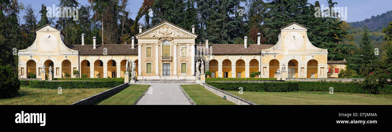 Villa Barbaro, Maser, Provinz Treviso, Veneto Region, Italien Stockfoto