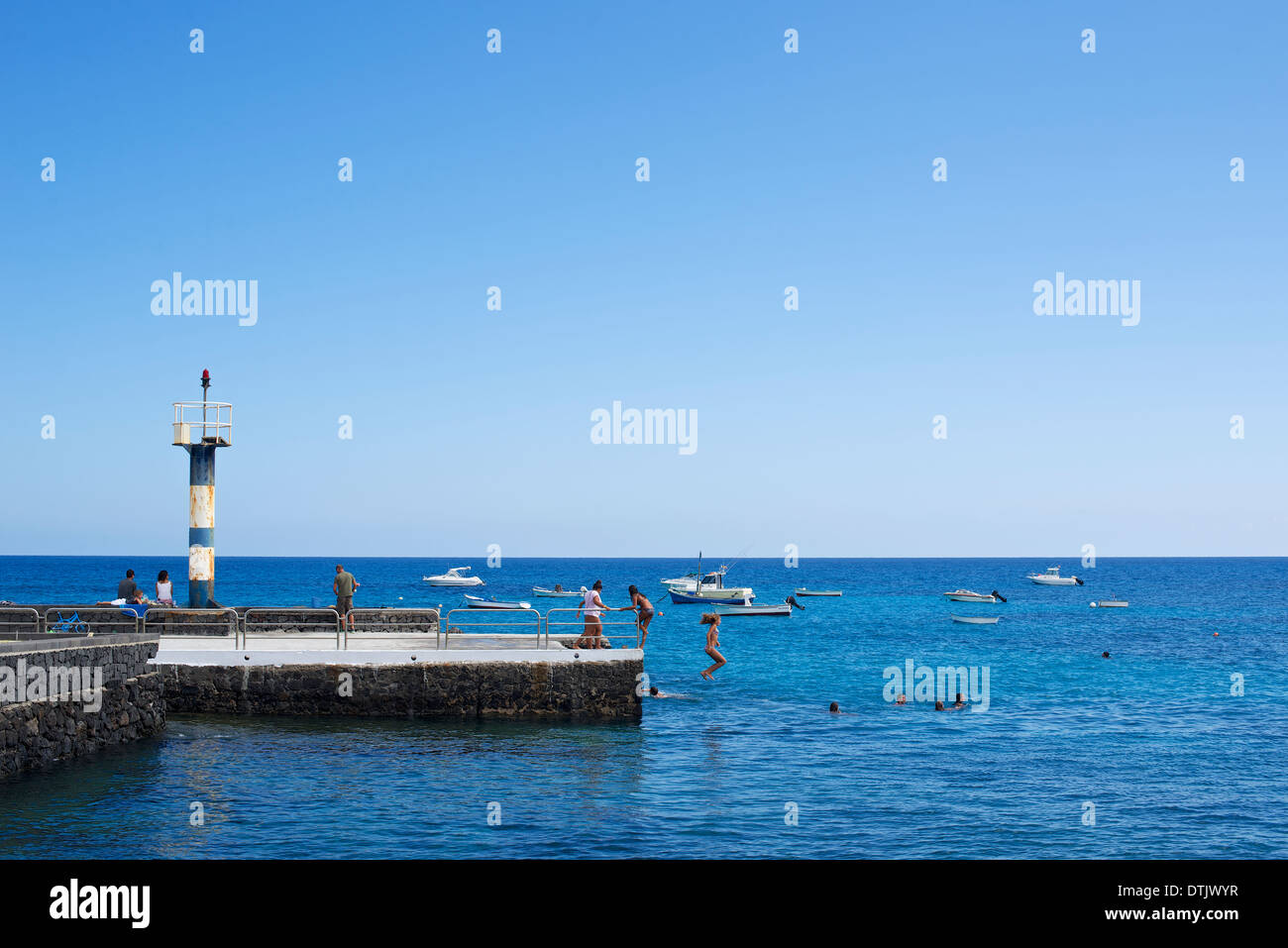 Punta Mujeres Stockfoto