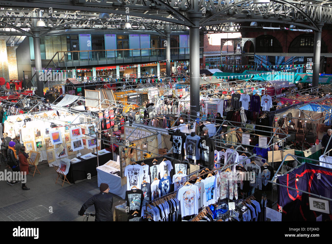 Vereinigtes Königreich East London Spitalfields Markt am Sonntag Stockfoto