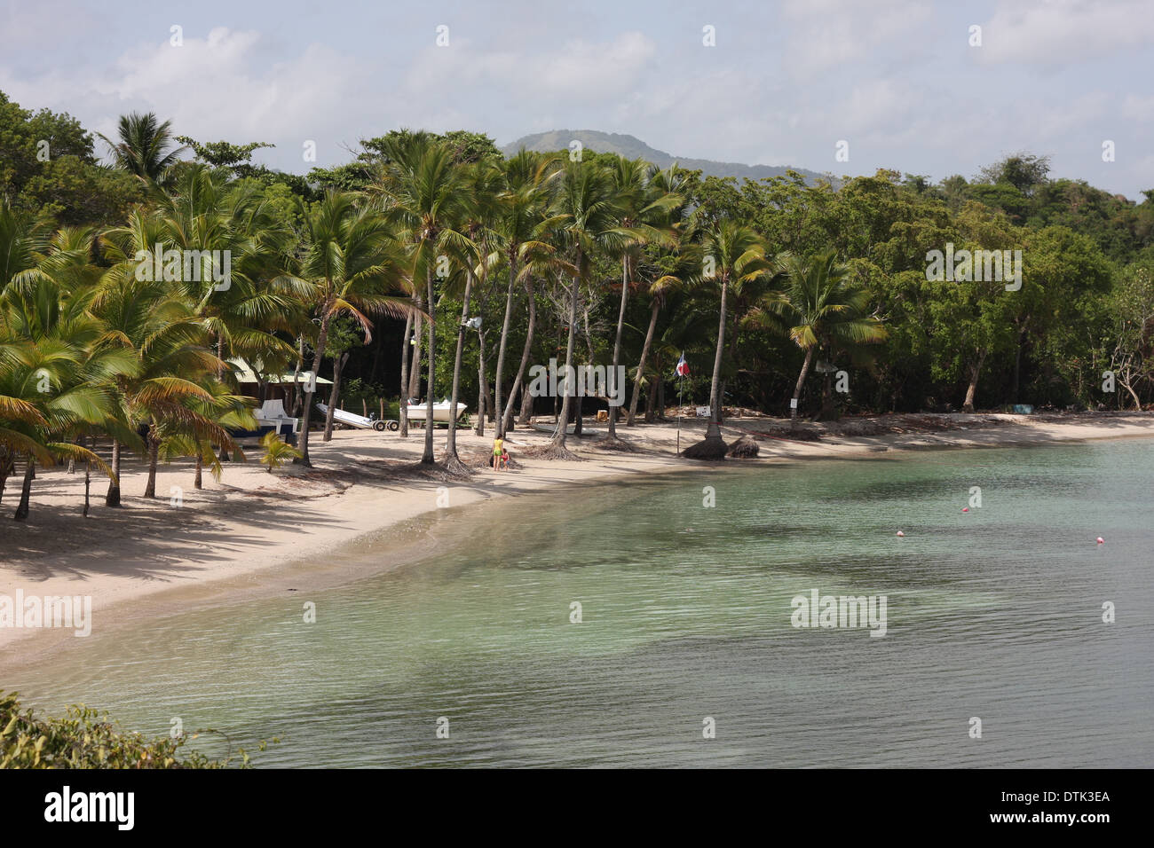 Paradies-Strand in Puerto Plata, DR Stockfoto