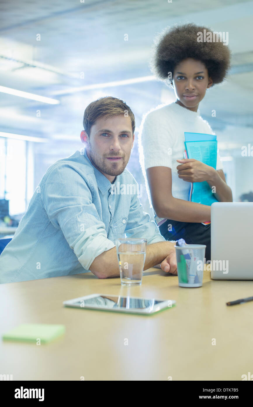 Business-Leute treffen Stockfoto