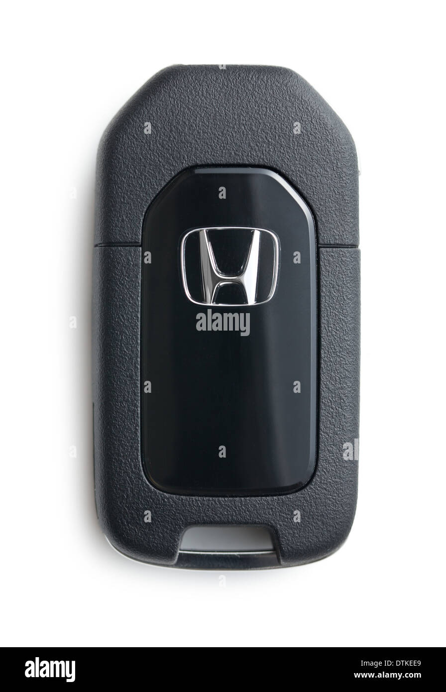Honda Auto-Taste Stockfoto