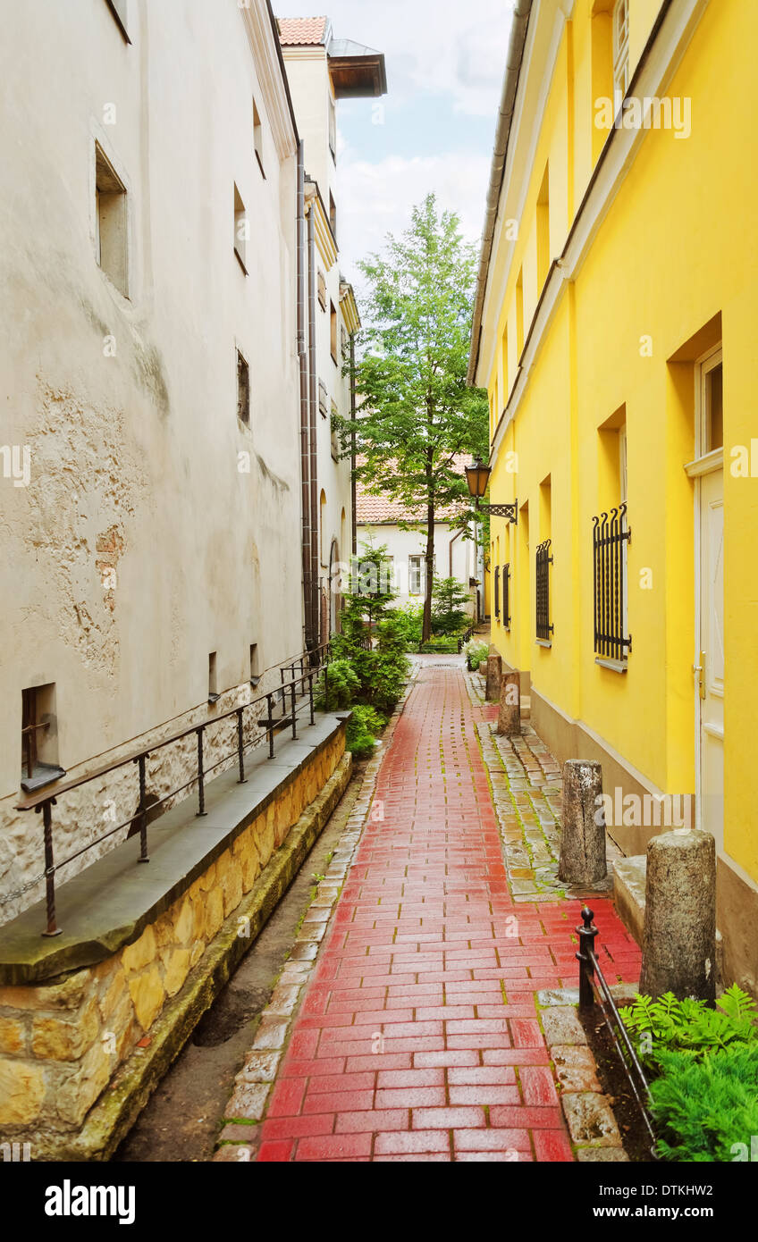 Riga-Gasse Stockfoto