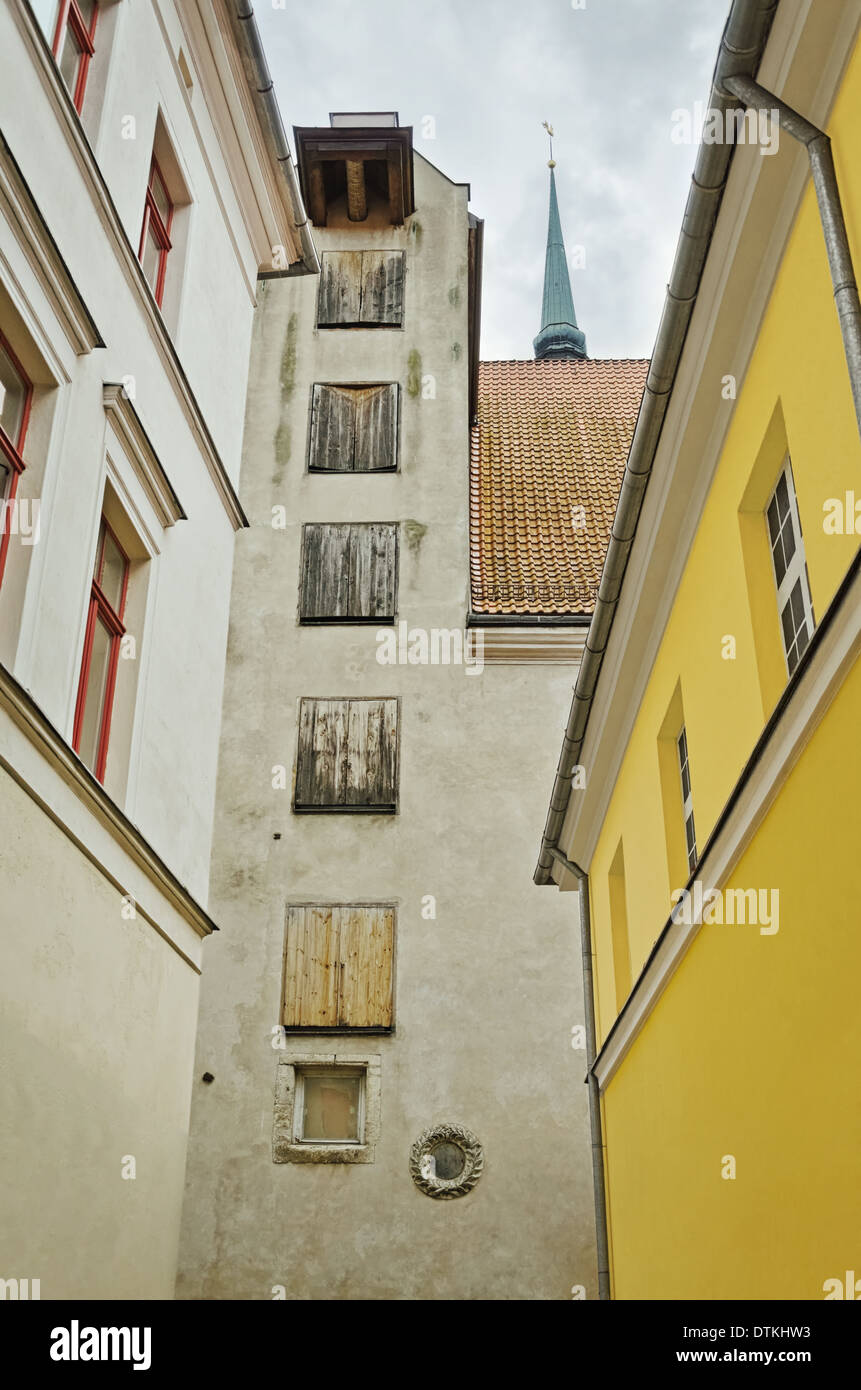 Riga-Gasse Stockfoto