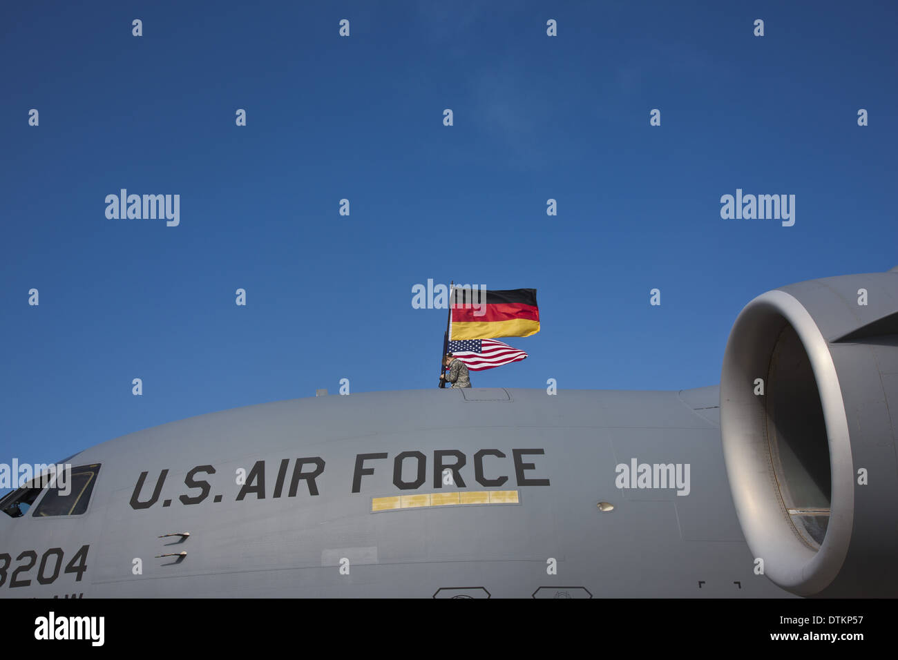 Boeing C17 Globemaster III Stockfoto