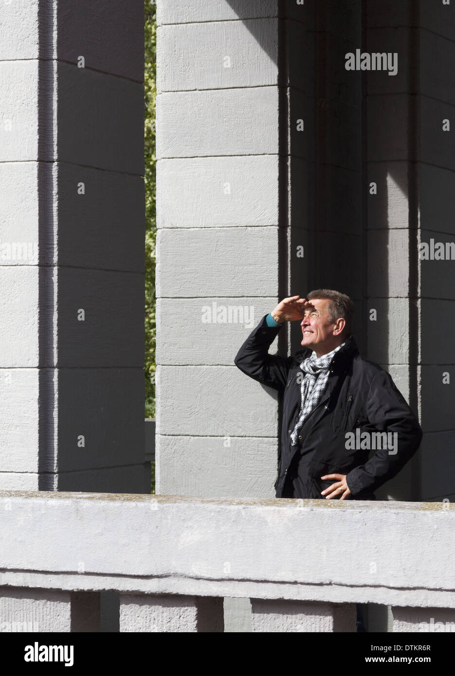 auf der Suche Stockfoto