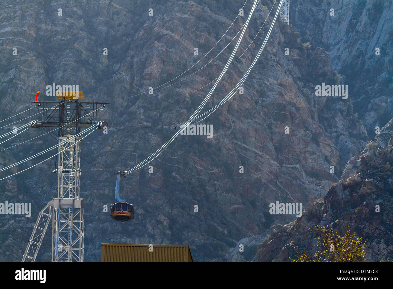 Palm Springs Aerial tramway Stockfoto