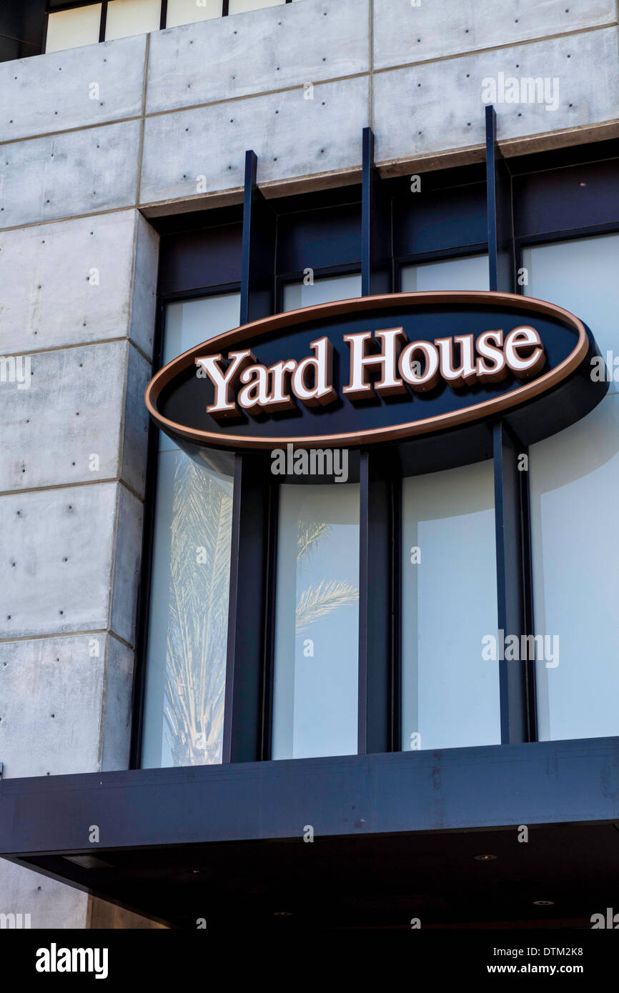 Ein Yard House Restaurant in Northridge, Kalifornien Stockfoto