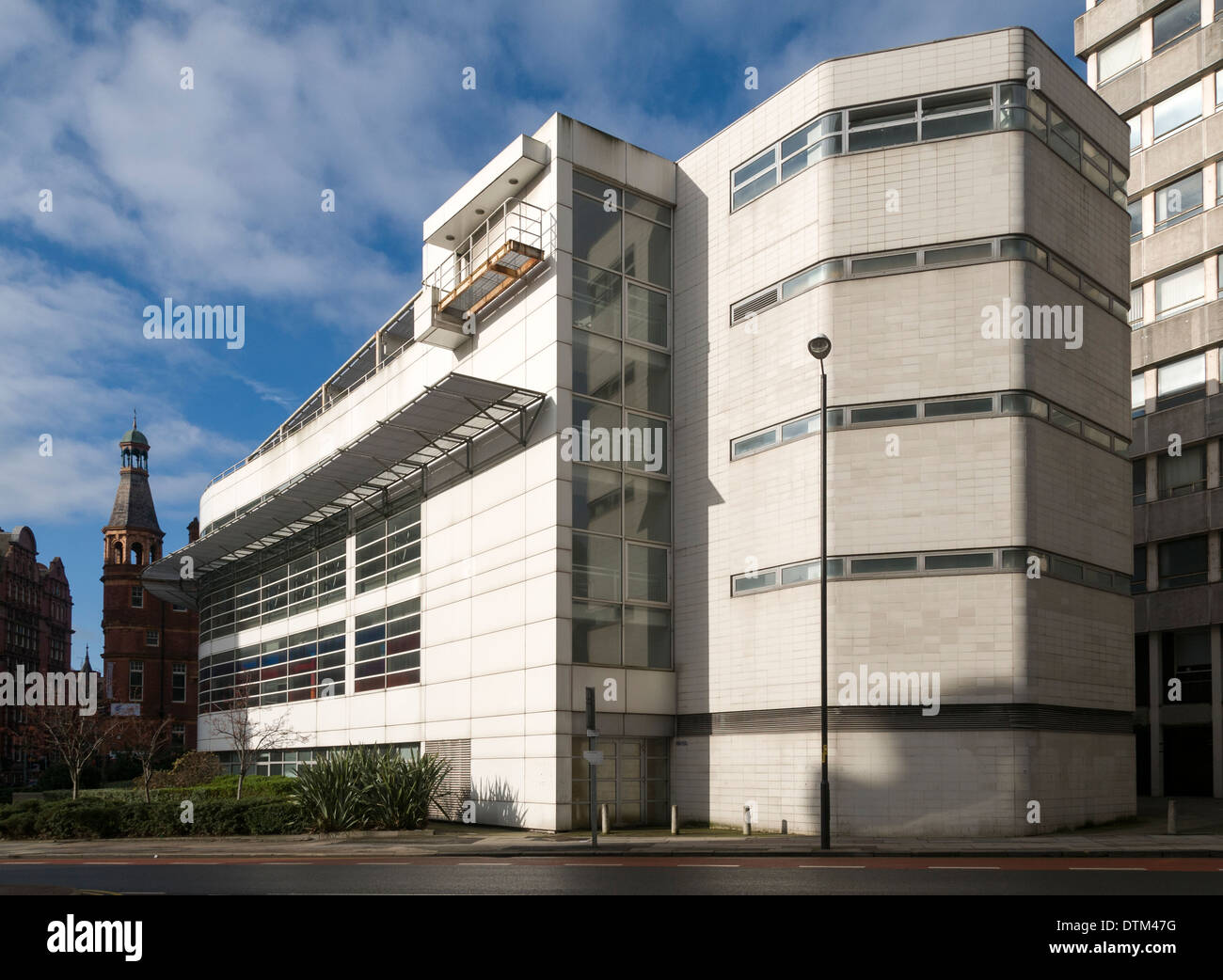 Ehemalige Gebäude der Manchester Metropolitan University School of Business.  Aytoun Street, Manchester, UK. Stockfoto