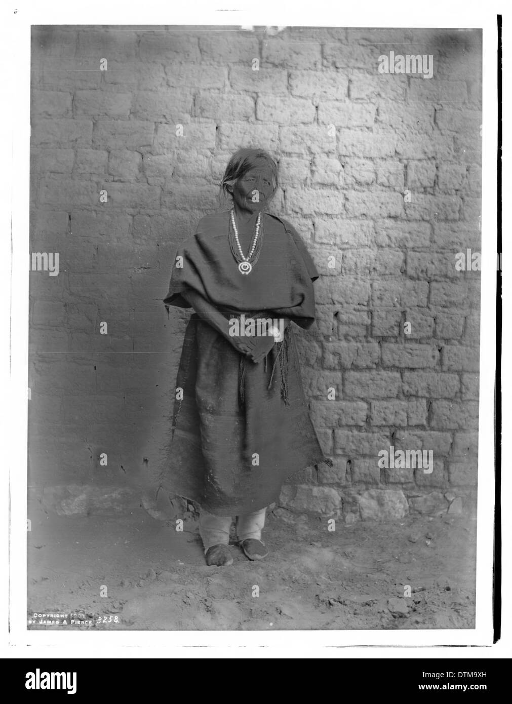 Frau von der großen Navajo Chief Manuelito, die letzten Navajo Chief, ca.1901 Stockfoto