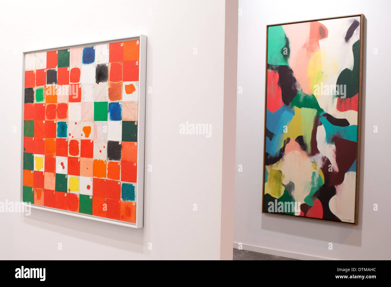 Madrid, Spanien. 19. Februar 2014. Die International Contemporary Art Fair ARCO Madrid, feiert seinen 33. Auflage in diesem Jahr und läuft vom 19. Februar bis 23, in Madrid. © Oscar Gonzalez/NurPhoto/ZUMAPRESS.com/Alamy Live-Nachrichten Stockfoto