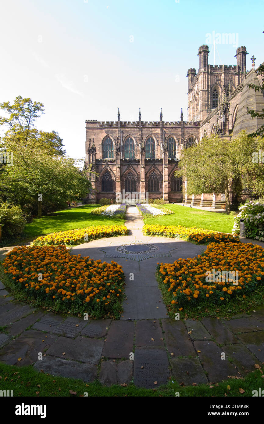 Kathedrale von Chester Stockfoto