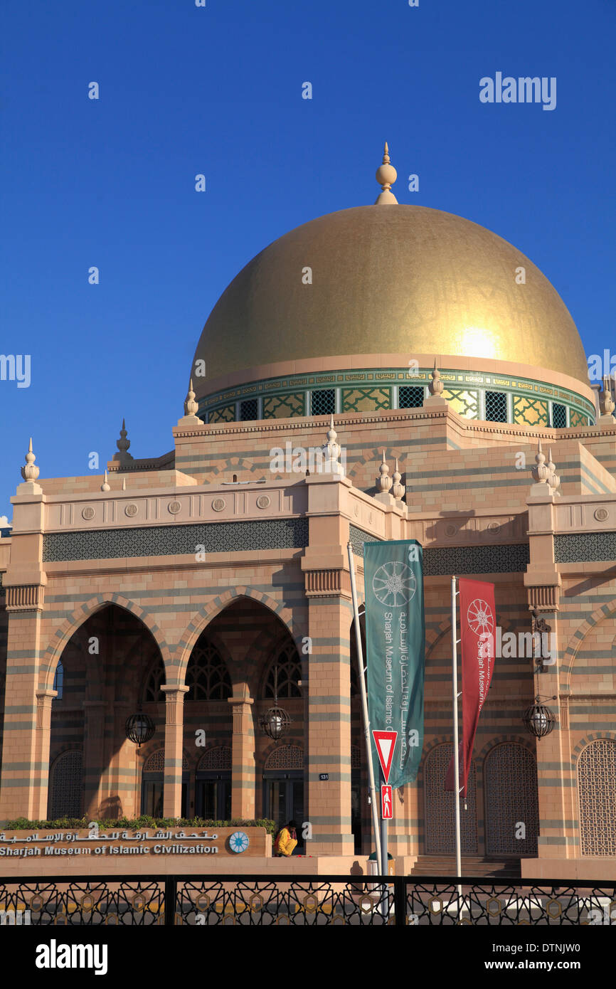 Vereinigte Arabische Emirate, Sharjah, Museum der islamischen Zivilisation, Stockfoto