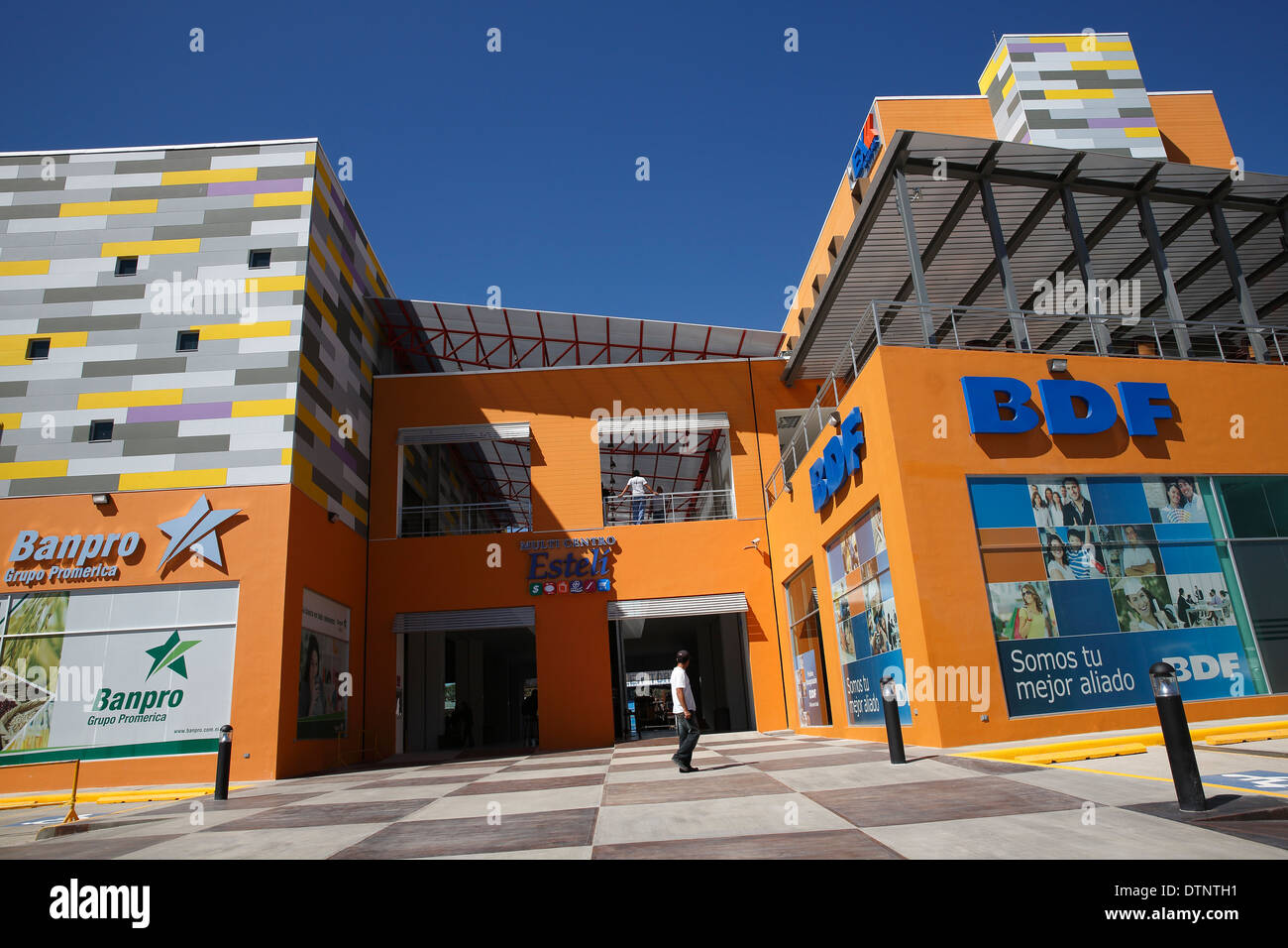 Neubau, Einkaufszentrum, Esteli, Nicaragua Stockfoto