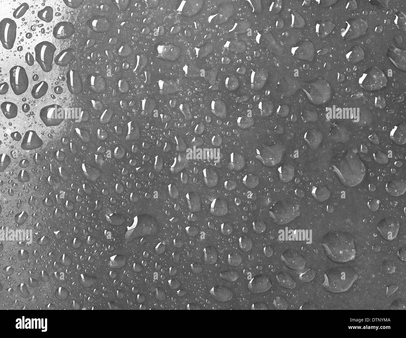 Textur Wassertropfen auf den Apfel, Hintergrund Stockfoto