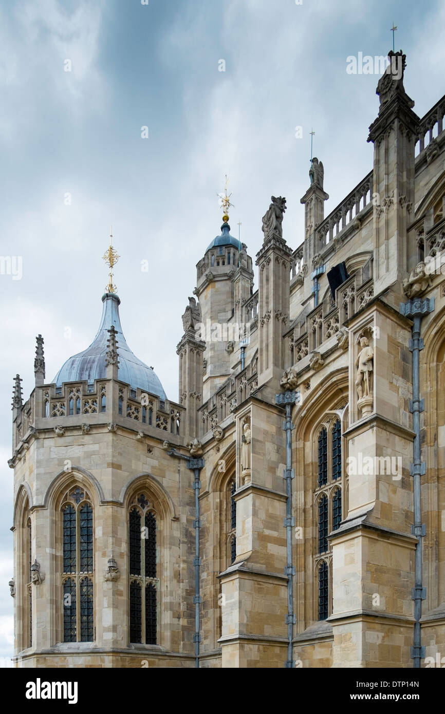 St.-Georgs Kapelle, Windsor Castle, England Stockfoto