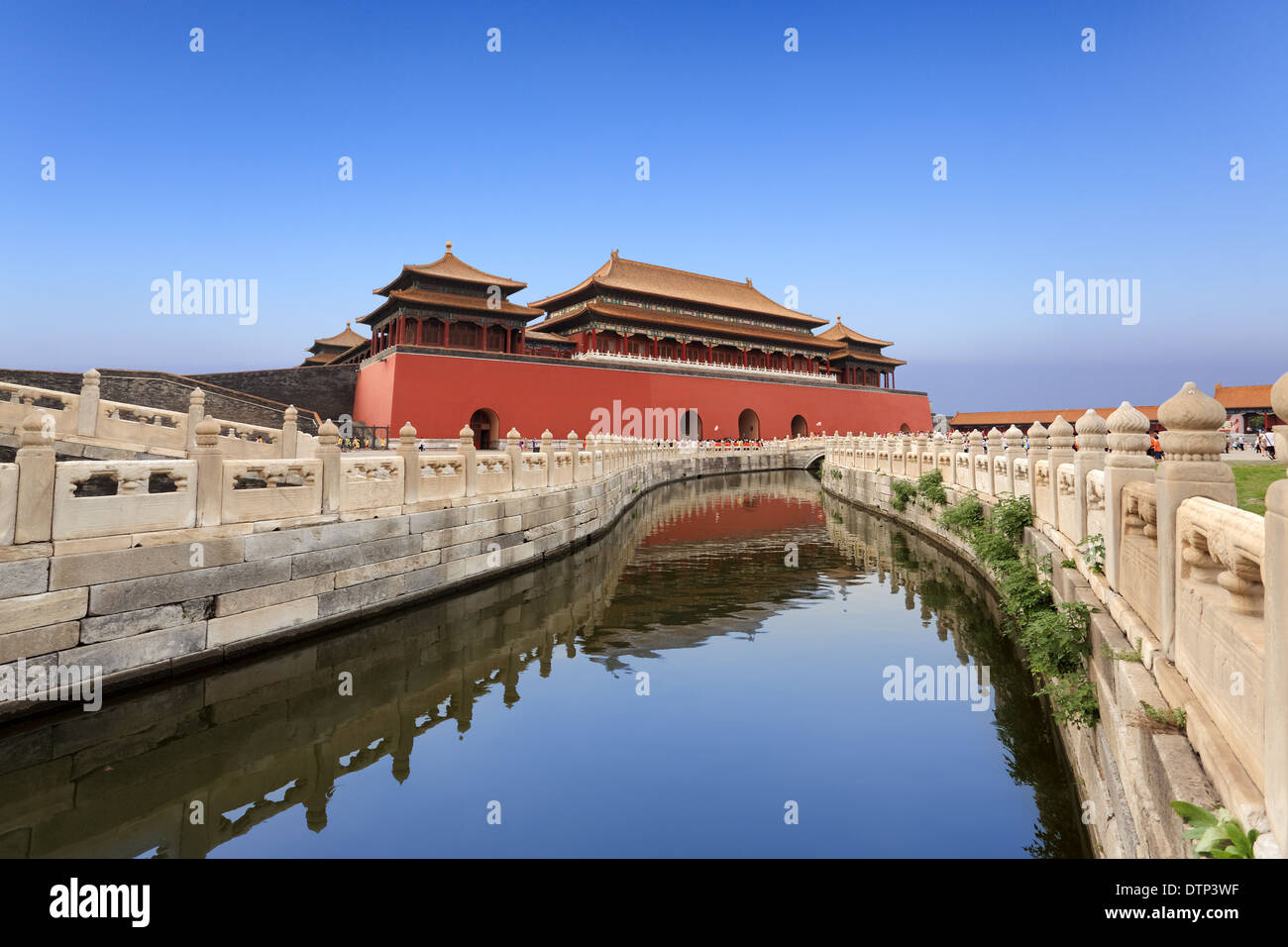 Peking, die Verbotene Stadt Stockfoto