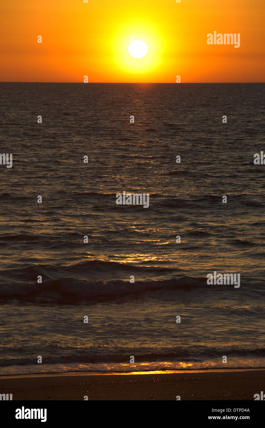 SUNRISE BEACH NAGS HEAD OUTER BANKS NORTH CAROLINA USA Stockfoto